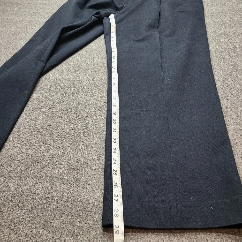 IZOD Mens 38x29 Navy Blue Pleated Cotton Twill Sportflex Pants Metrix Fit